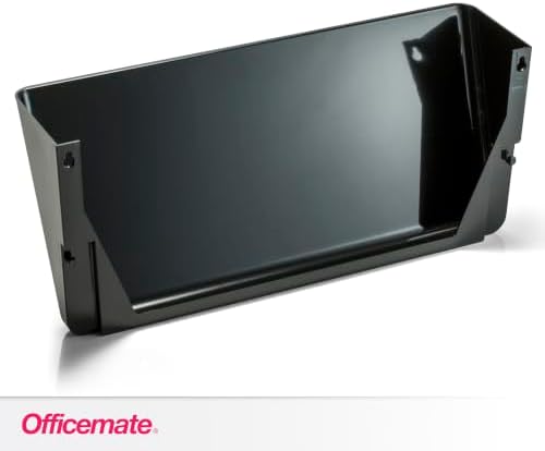 Officemate Wall File, Legal Size, Black (21442)