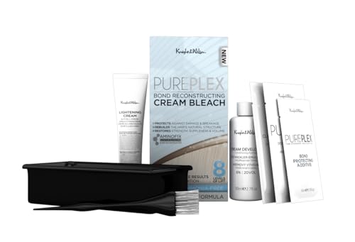 Knight & Wilson PurePlex Cream Hair Bleach. Powder Free. Bond Reconstructing. Up to 8 of Lift