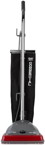 Sanitaire SC679K Tradition Upright Commercial Bagged Vacuum, Red