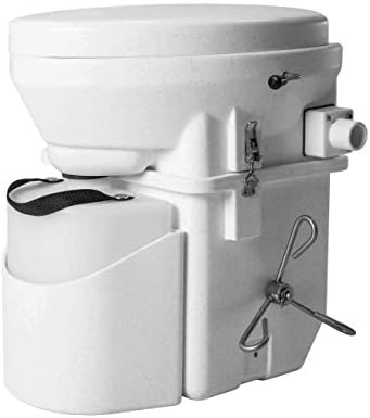 Nature's Head Self Contained Composting Toilet with Close Quarters Spider Handle Design