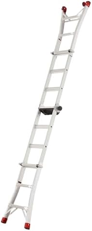 Lift Ladders 18-Ft Multi-Position Aluminum Ladder, 5-in-1, 300 lb. Capacity