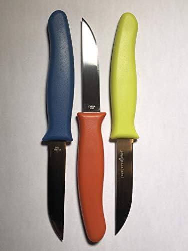 PAMPERED CHEF SET OF #3 KITCHEN PARING KNIFE SET. # 100035