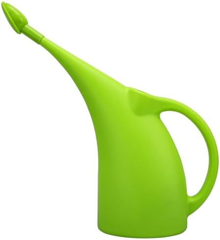 MyLifeUNIT Watering Can for Indoor Plants, Water Can with Shower Head, 1/2 Gallon (Green)