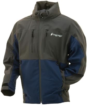 FROGG TOGGS Men's Pilot 2 Guide 3-Layer Waterproof Breathable Rain Jacket