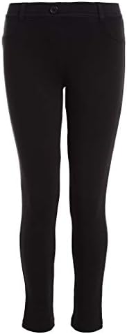 Nautica Girls' School Uniform Stretch Interlock Jegging