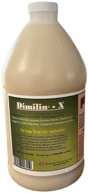 SOBAKEN Dimilin-X Koi & Goldfish Treatmen 1/2 Gallon Anchor Worm Fish Lice Flukes diflubenzuron