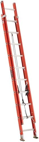 Louisville Ladder 16-foot Fiberglass Extension Ladder, 300-Pound Load Capacity, Type IA, FE3216