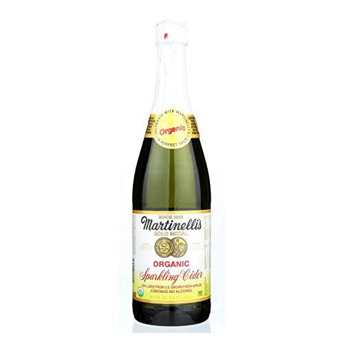 Martinelli's Organic Sparkling Apple Grape 25.4 Fl Ounce