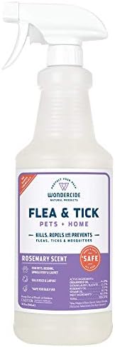 Wondercide Flea Tick & Mosquito Spray for Pets & Home - Cedarwood 16 fl oz | With Natural Essential Oils - Killer, Control, Prevention, Treatment of Fleas & Ticks for Dogs and Cats - Pet & Family Safe