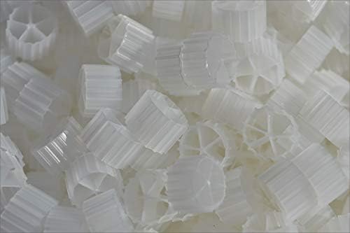 K2 Bio Filter Media Moving Bed Biofilm Reactor (MBBR) for Aquaponics, Aquaculture, Hydroponics - Ponds - Aquariums by Wholesale Koi Farm, (2 Cubic Feet)