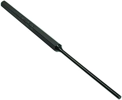 Mayhew Tools 21500 Extra Long Pin Punch, 1/8" x 8", Black Oxide Finish