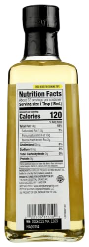 Spectrum Refined Walnut Oil 16 Fl Oz (Pack of 2)