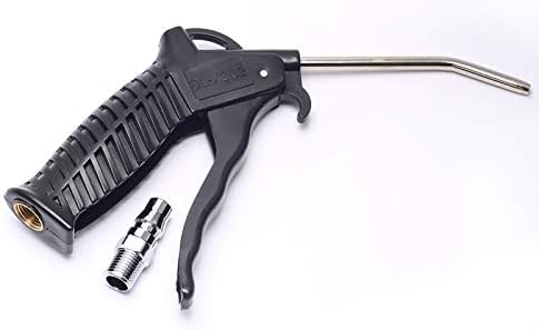 DEVMO Pistol Grip Air Compressor Blow Gun with Composite Handle Grip Extended Steel Nozzle