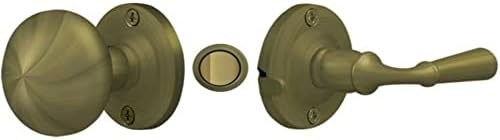 Deltana SDL980U19 Storm Door Latch with A Round Rose 7/8-Inch to 1-3/8-Inch Door Thickness