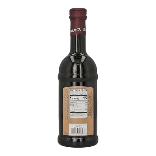Colavita White Balsamic Vinegar, 17 Fl Oz (Pack of 6)