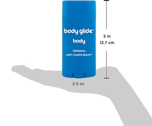 Body Glide Original Anti Chafe Balm | No Chafing Stick | Prevent Arm, Chest, Butt, Thigh, Ball Chafing & Irritation | Trusted Skin Protection Since 1996 |1.5oz