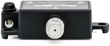 Channel Master Splitter 2 | 2-Way Splitter Distributes Digital HDTV Antenna Signal to 2 TVs, One Input and Two Outputs, Power Passing for Preamplifiers and Boosters, Low-Loss Design, Indoor/Outdoor