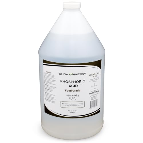 85% Food Grade Phosphoric Acid - Choose from a Variety of Sizes (1 Gallon)
