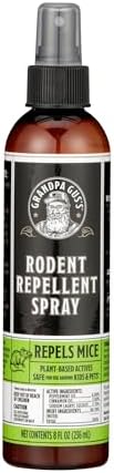 Grandpa Gus's Rodent Repellent Spray, Natural Peppermint Oil, 16 Fl Oz