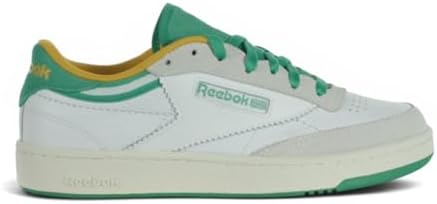 Reebok Club C 85 Mens Tennis Shoes, Casual Fashion White Sneakers for Men