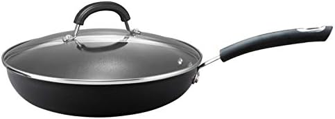 Circulon - Total - Saute Pan with Lid 28cm - Durable Non Stick - Hard Anodised - Induction - Oven and Dishwasher Safe - Lifetime Guarantee