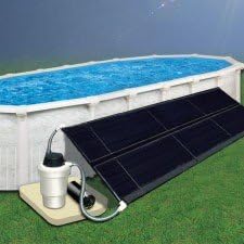 Doheny's Solar Heating Systems for Above Ground Swimming Pools (2.5' x 20' Collector Kit)