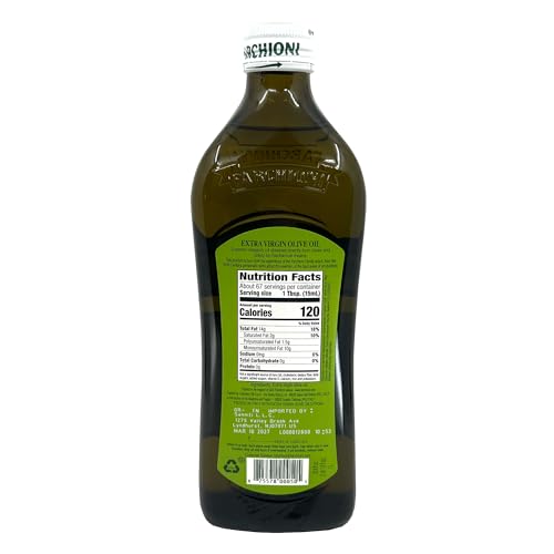 Farchioni Extra Virgin Olive Oil 1L – Cold Pressed, 100% Italian Olives – Smooth & Balanced Flavor – Ideal for Cooking, Dressing & Dipping