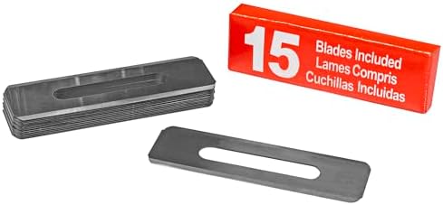 Roberts 10-146-3 Cushion Back Carpet Cutter with 15 Heavy Duty Slotted Blades