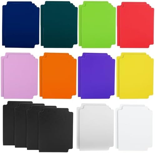 Okuna Outpost Deck Boxes with Dividers - Trading Card Storage Box & Organizer - Bulk Plastic Cases for Baseball & Game Cards - 2.88 x 1.88 x 3.88 in