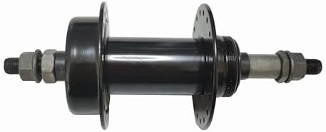 Bicycle Rear Hub Assembly 36 Holes, Disc Brake, Rear Width 135mm, Bicycle Wheel Part Rear Bike Hub (Black)