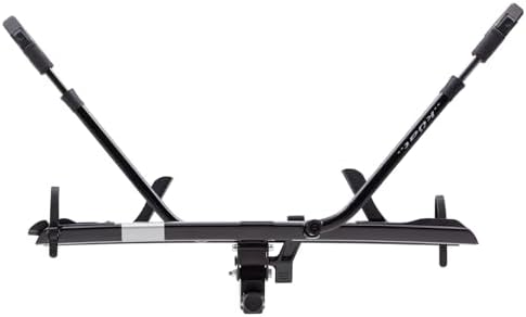 Kuat Sherpa 2.0 Compact 2-Bike Transporting Hitch Rack | Durable Lightweight Aluminum Compact 2-Bike Transporting Hitch Rack w/Cable Lock & Foldable Tire Cradles, 40 Lbs per Tray