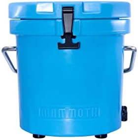 Mammoth Live Bait Bucket, Insulated Bait Bucket with 10 Quart Capacity, Great for Daily Trips and Fishing Tournaments