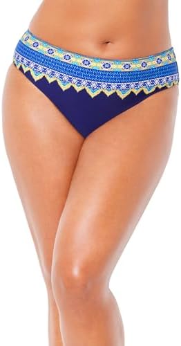 Swimsuits For All Women's Hipster Swim Brief (Plus