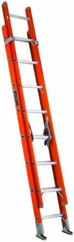 Louisville Ladder 16-foot Fiberglass Extension Ladder, 300-Pound Load Capacity, Type IA, FE3216