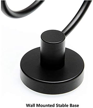 Hair Dryer Holder Stainless Steel Chromed (Black)