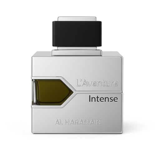 Al Haramain L'Aventure Intense for Men Eau de Parfum Spray, 3.4 Ounce