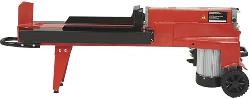Ironton Horizontal Electric Log Splitter, 5-Ton, 15 Amp, 120V Motor