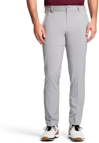 Izod Mens Golf Swingflex Straight-fit Flat-Front Pants