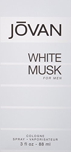Jovan Musk for Men Eau de Cologne Spray 3 fl oz (Pack of 1), Notes of Carnation, Lavender, and Amber, Men's Fragrance, Long Lasting, Everyday Fragrance, Travel Size
