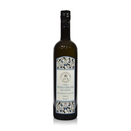 ROI Premium Ligurian Italian Extra Virgin Olive Oil First Cold Pressed - Gourmet Mosto Olive Oil Imported from Italy, High in Polyphenols, 17 fl oz (500 ml)