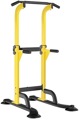 SogesHome Multi-Function Power Tower Pull Up Bar Dip Station for Home Gym