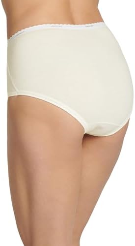 Jockey Women's Underwear 100% Cotton Classic Brief - 3 Pack