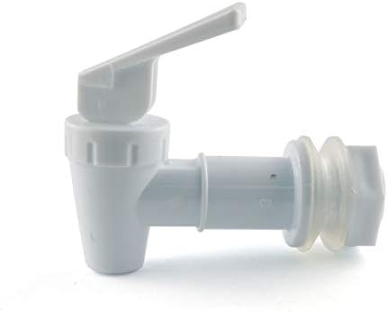 E-outstanding Water Tap 2PCS BPA Free Replacement Cooler Faucets Water Jug Ceramic Crock Spigot Spout Dispenser Valve White