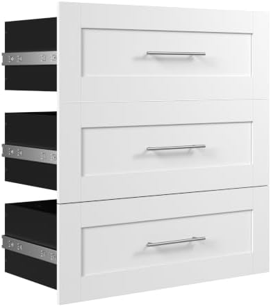 Bestar 3-Drawer Set for 36“ Storage Unit - Pur