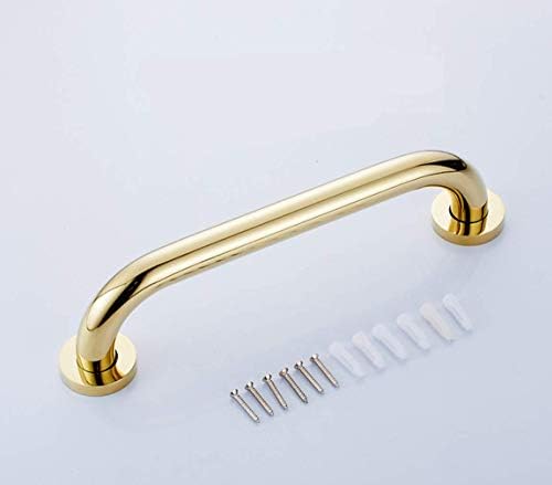 ELLO&ALLO Brushed Nickel Bathroom Shower Grab Bar, Home Care Bath Handrail (12 Inch)