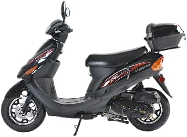 TAO 49cc / 50cc street legal fully automatic scooter moped with a Matching trunk - Choose your color
