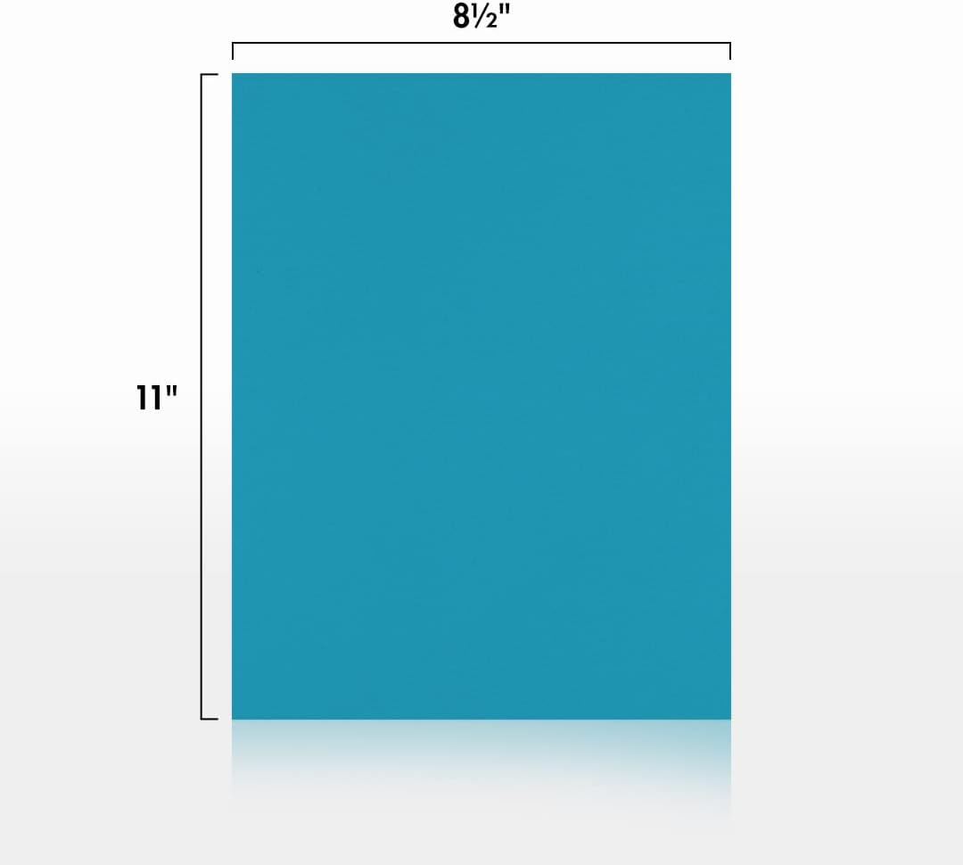 LUXPaper 8.5" x 11" Paper | Letter Size | White | 80lb. Text | 100% Recycled | 50 Qty