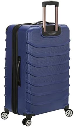 Rockland Speciale Hardside 2 Piece Expandable Spinner Luggage Set, (20"/28"), Black