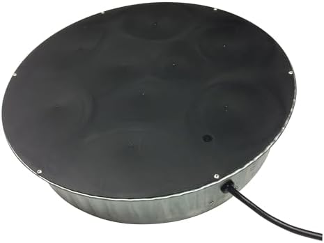 Farm Innovators 125 Watt Heated Base for Double Wall Metal Poultry Founts with 35 Degrees Fahrenheit Temperature and Below