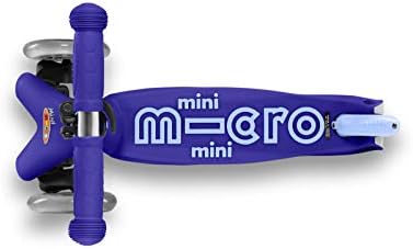 Micro Kickboard | Mini Kids Scooter for Ages 2-5 | Children up to 110 lbs | 3 Wheel Lean-to-Steer Design | Adjustable T Bar | Smooth Ride PU Wheels